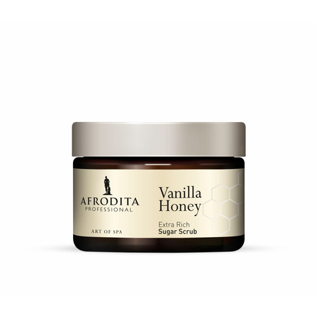 Afrodita ART OF SPA Vanilla Honey cukorpeeling testre